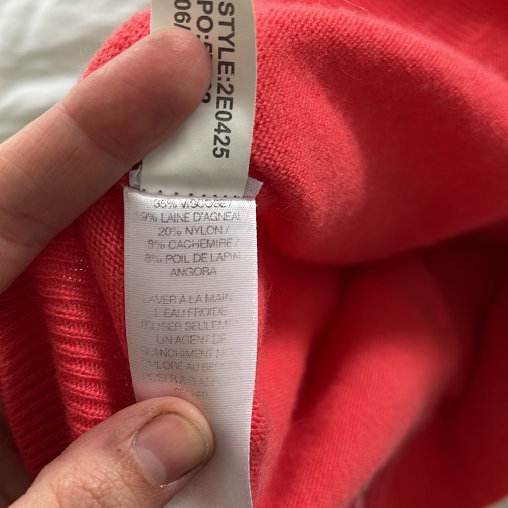 Coral Vineyard Vines Button Up Sweater XS - Picture 7 of 7